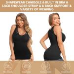 Shapewear Camisole with Bra and Tummy Control