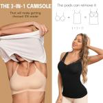 Shapewear Camisole with Bra and Tummy Control