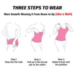 EUYZOU Women's 3-Pack Tummy Control Shapewear Tank Tops