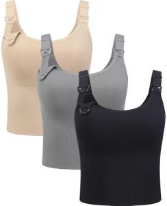 Suekaphin Nursing Longline Bra Tank Top