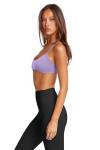 Purple Y-Back Sports Bra for Activewear
