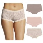 Maidenform Lace Boyshort Panties 3-Pack Set