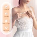 Adhesive Push-Up Backless Bra with Nipple Covers