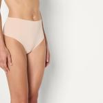 Women's High Waisted Microfiber Thong Pack of 6
