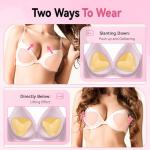 Push-Up Sticky Bra Pads Inserts - Medium Beige