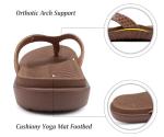Comfortable Arch Support Flip Flops for Women