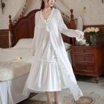 Victorian Lace 2 Piece Lingerie Pajama Set