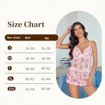 Avidlove Pink Sheer Cami Top and Shorts Set