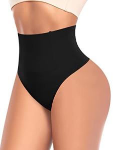 High Waisted Tummy Control Thong Shapewear