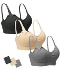 Stelle Wireless Nursing Bra for Breastfeeding Maternity