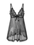 AIBINGGE Lace Babydoll Chemise - Sexy Sleepwear