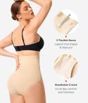 High Waisted Tummy Control Shapewear Briefs