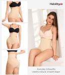 High Waisted Tummy Control Shapewear Briefs