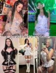 Sexy Lace Babydoll Corset Lingerie Set