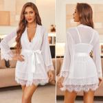 Avidlove Women's Lace Bridal Lingerie and Robe