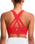 High Support Criss-Cross Back Sports Bra