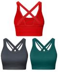 Nikuja High Support Sports Bras - 3 Pack