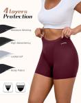 INNERSY Leak Proof High-Waisted Period Boxer 3-Pack