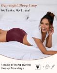 INNERSY Leak Proof High-Waisted Period Boxer 3-Pack