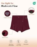 INNERSY Leak Proof High-Waisted Period Boxer 3-Pack