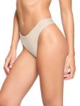 Reoria Women's Cotton Seamless Thong Panties 5-Pack