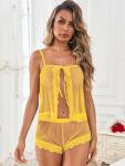 Kolagri Naughty Yellow Lingerie Set for Women