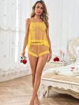 Kolagri Naughty Yellow Lingerie Set for Women