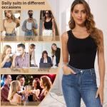 Stretchy Lace Cami Shaper for Tummy Control