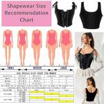 Gothic Steampunk Lace-up Corset Bustier Top