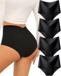 Under the Sea High Waisted V-Back Panties 4-Pack