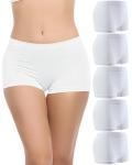 Begrily Women's Seamless Boy Shorts - 5 Pack