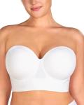 Strapless Longline Bra for Plus Size Support