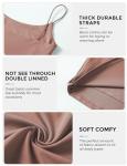 4 Pack Women's Basic Spaghetti Strap Crop Tops