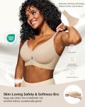 Comfortable Wirefree Push-Up Bra for Everyday Wear