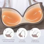 Sticky Silicone Bra Inserts - Reusable Push-Up Pads