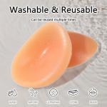 Sticky Silicone Bra Inserts - Reusable Push-Up Pads