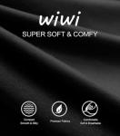 WiWi Bamboo Viscose Black Slip Night Dress