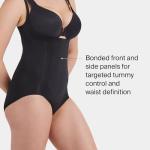 SPANX OnCore Open-Bust Brief Bodysuit - Black