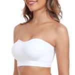 OBICUM Women's Comfortable Strapless Silicone Bandeau Bra