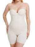 Strapless Bodysuit with Tummy Control for Women