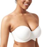 HSIA Strapless Underwire Bra for Large Busts