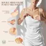 Sticky Push-Up Bra Inserts for Strapless Outfits