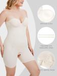 Strapless Bodysuit with Tummy Control for Women