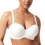 HSIA Strapless Underwire Bra for Large Busts
