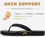 Comfortable Women's Flip Flops with Arch Support