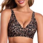 Gailife Women's Deep V Wireless Push-Up Bra
