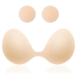 Adhesive Silicone Push Up Invisible Bra