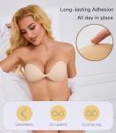 Adhesive Silicone Push Up Invisible Bra