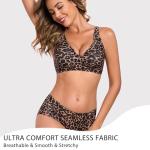 Gailife Women's Deep V Wireless Push-Up Bra