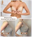 Adhesive Silicone Push Up Invisible Bra